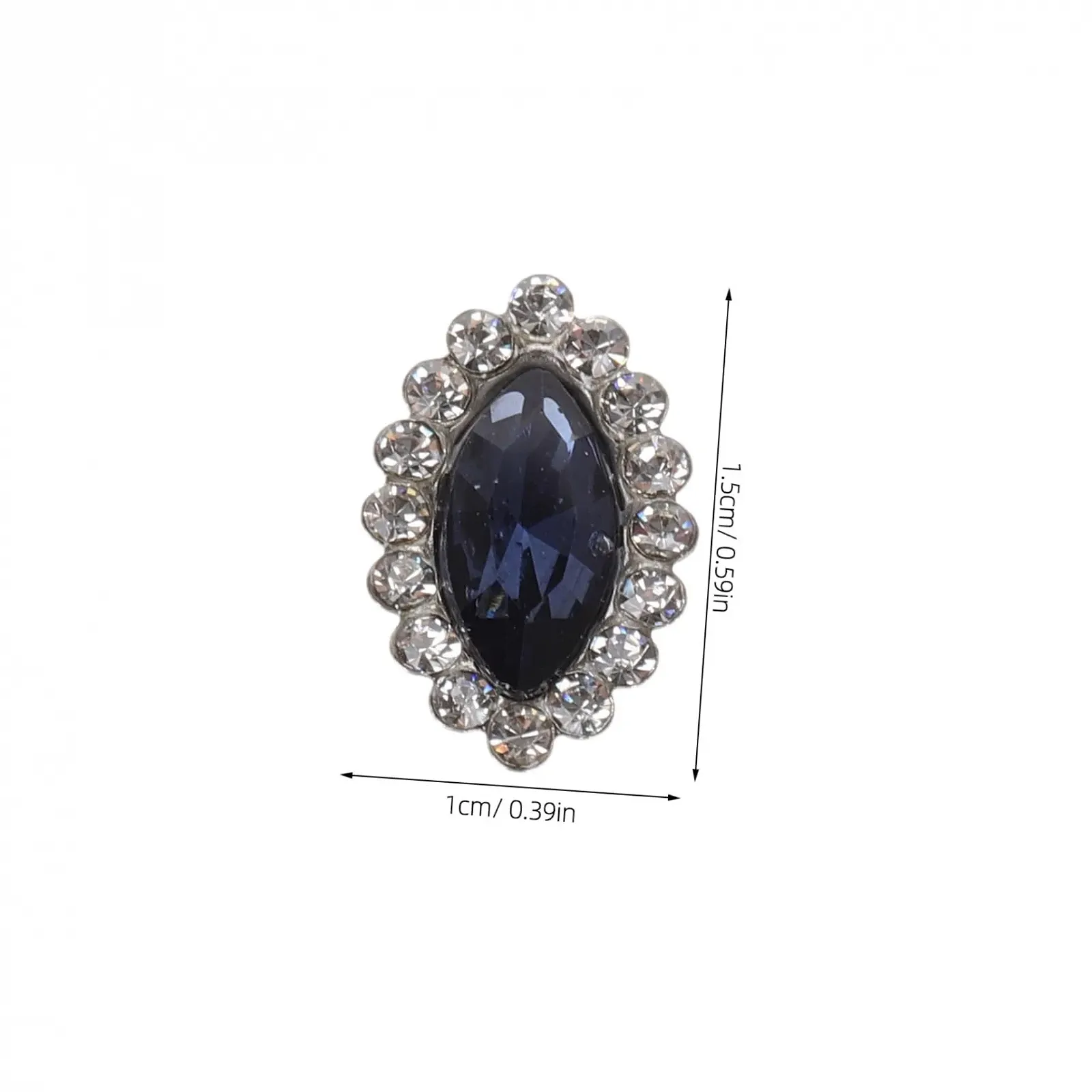 Украшения для ногтей LIFKOME, 10 шт, кристаллы, стеклянные стразы, фото №2