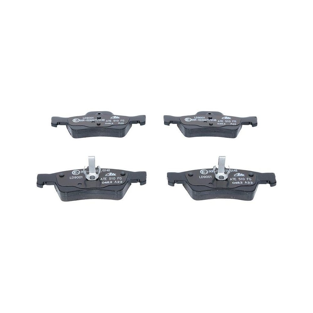 Комплект гальмівних колодок, дискове гальмо ATE Ceramic 13.0470-9001.2 для MERCEDES-BENZ, фото №1