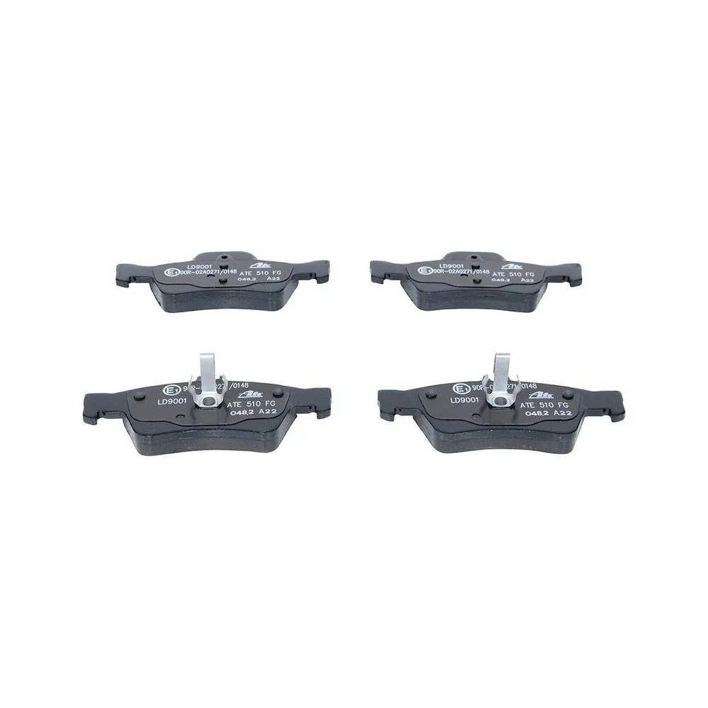 Комплект гальмівних колодок, дискове гальмо ATE Ceramic 13.0470-9001.2 для MERCEDES-BENZ, фото №1