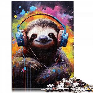 Пазл Sloth DJ 1000 элементов 38 x 26 см цена на synthetic.ua - Фото 1 Пазл Sloth DJ 1000 элементов 38 x 26 см synthetic.ua - Фото 1