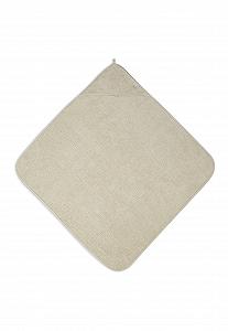 Рушник з капюшоном Jollein Frottee 75x75 см - Нуга synthetic.ua - Фото 1