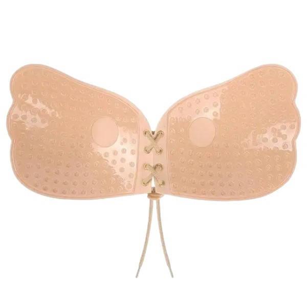 Невидимый бюстгальтер на клейкой основе Fly Bra Бежевый чашка B, фото №1