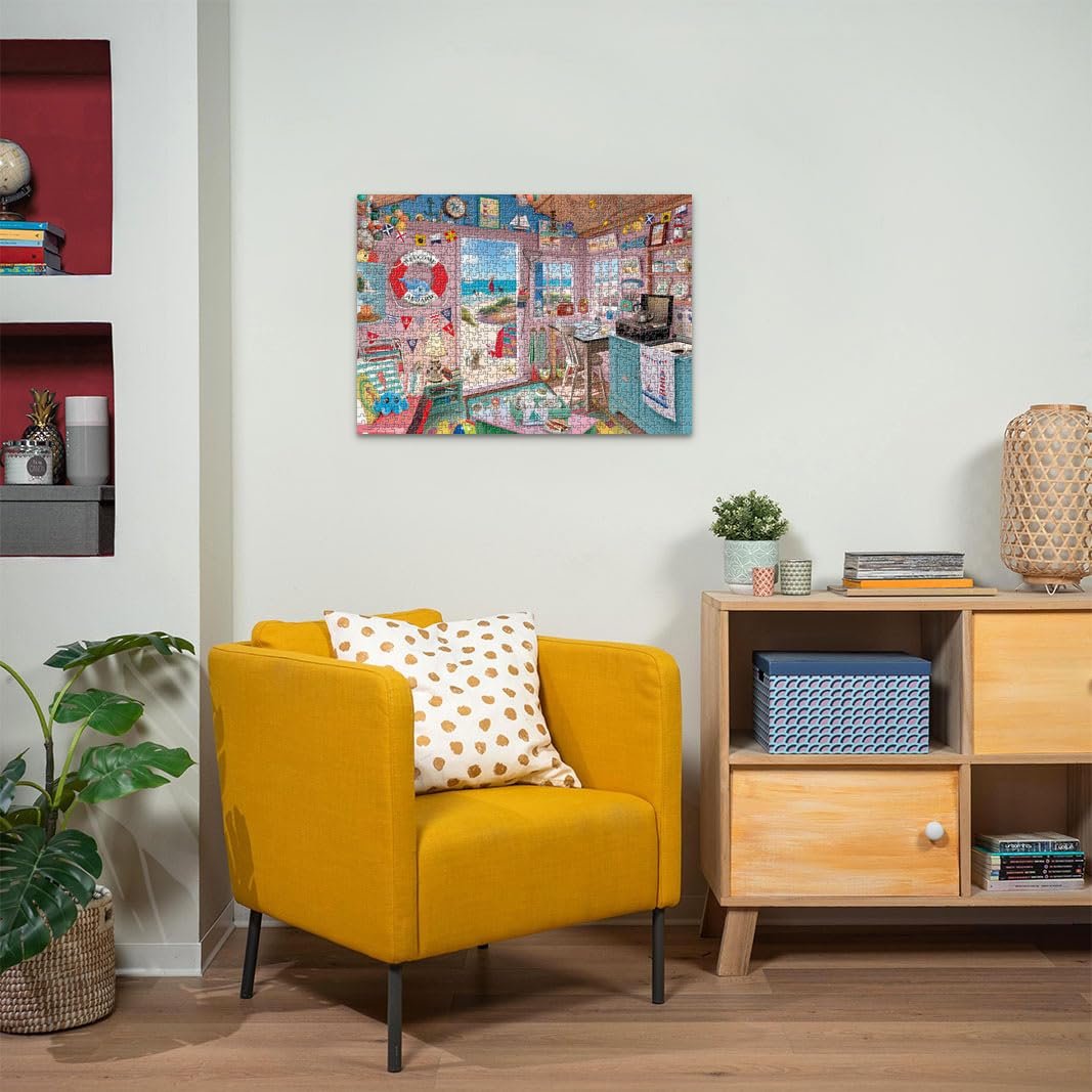 Пазл Ravensburger Nostalgia The Beach Hut 12000032 1000 елементів, фото №5