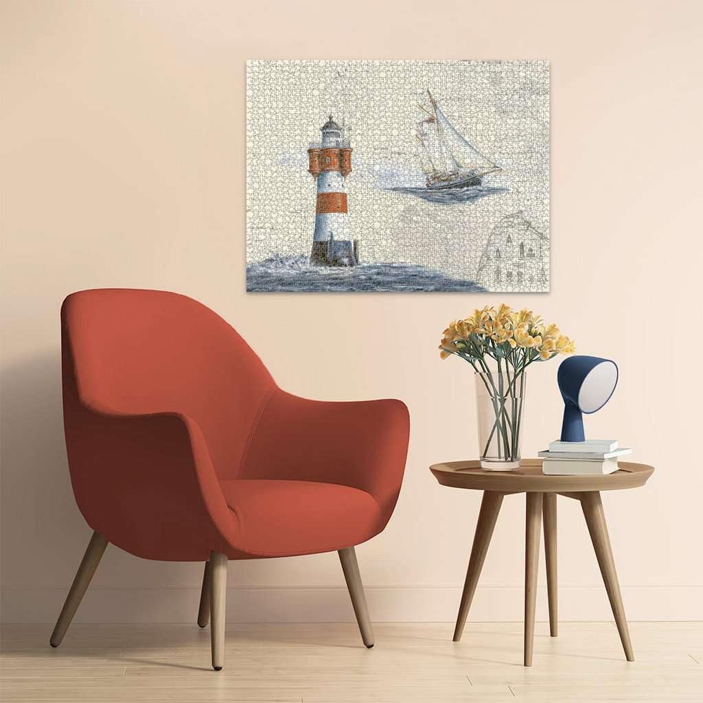 Пазл Ravensburger Romantic Lighthouse 12000804 2000 деталей 14+, фото №4 Пазл Ravensburger Romantic Lighthouse 12000804 2000 деталей 14+, фото №4