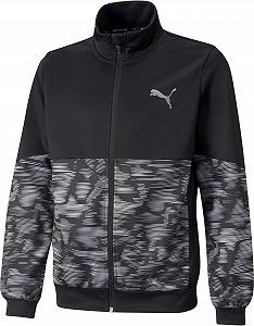 Спортивная кофта PUMA Active Sport Poly Full Zip B Plus Aop synthetic.ua - Фото 1