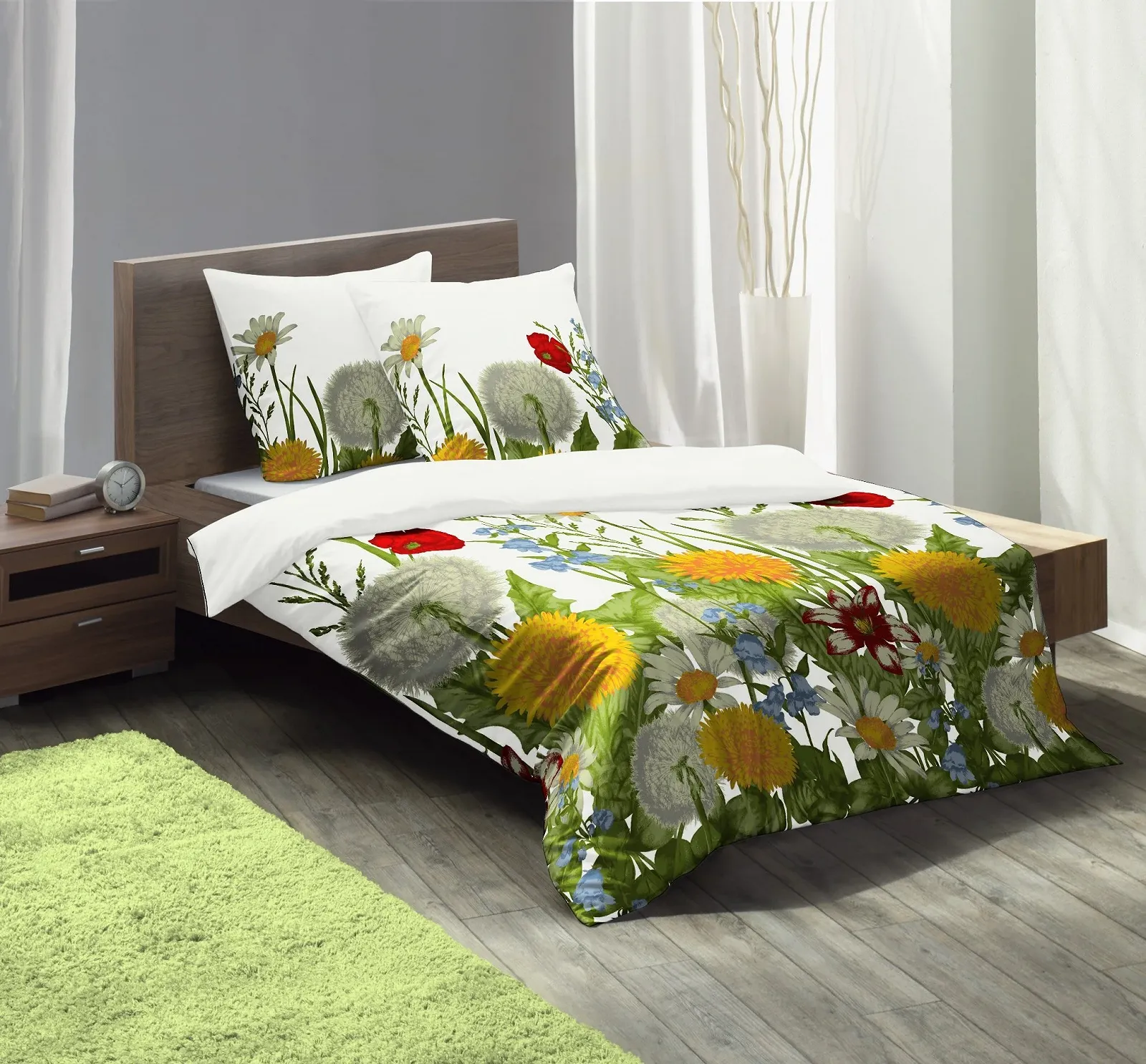 Постільна білизна Fleuresse 113018 Colour 9 Maco Satin 135 x 200 см Різнокольоровий, фото №2