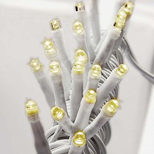 LED Міні-гірлянда Hellum 563986, 20 Mini LED, 285 см Довжина освітлення, живлення від мережі, білий кабель synthetic.ua - Фото 1