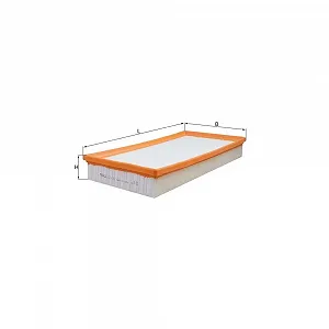 Воздушный фильтр KNECHT LX 684 для AUDI SEAT SKODA VW CUPRA - Фото 1