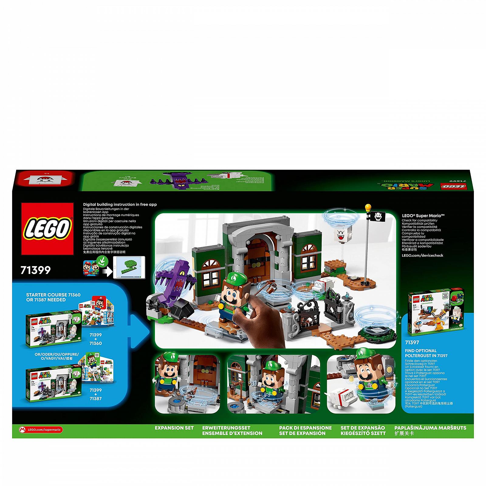LEGO Super Mario Luigi's Mansion: Entrance Expansion Set 71399, фото №8