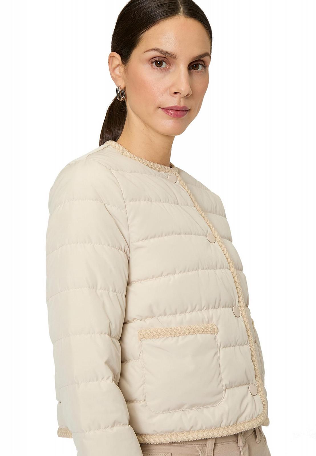 Куртка стёганая zero Женская с планкой на пуговицах, фото №6