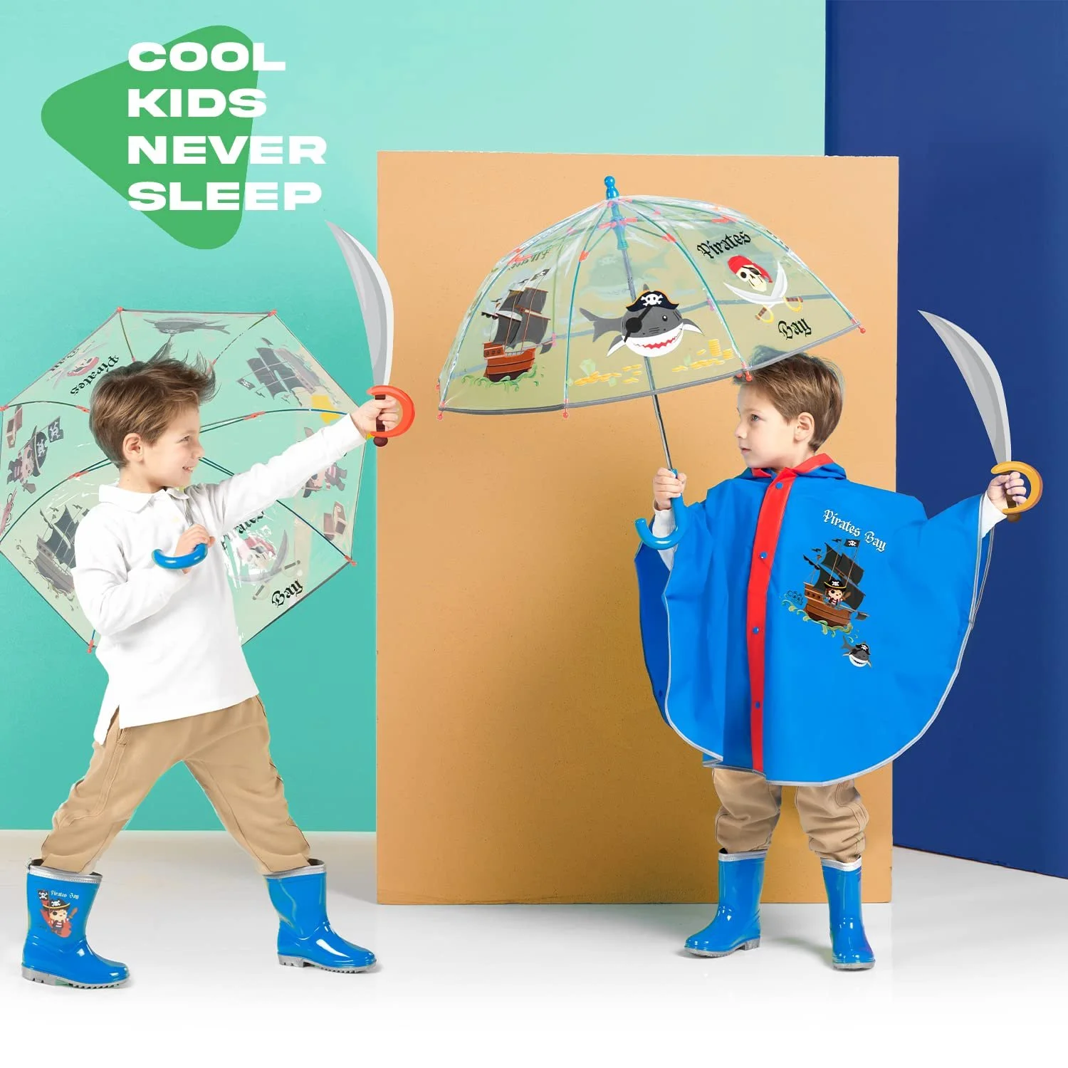 Дощове пончо PERLETTI Reflective для дітей, фото №2 Дощове пончо PERLETTI Reflective для дітей, фото №2