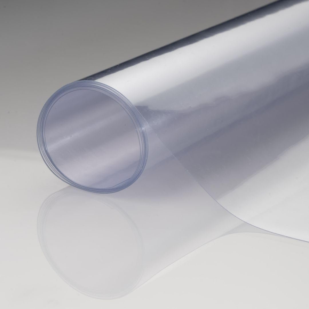 Скатертина-плівка Iaro прямокутна 100 x 200 см прозора PVC 0.3 мм, фото №9