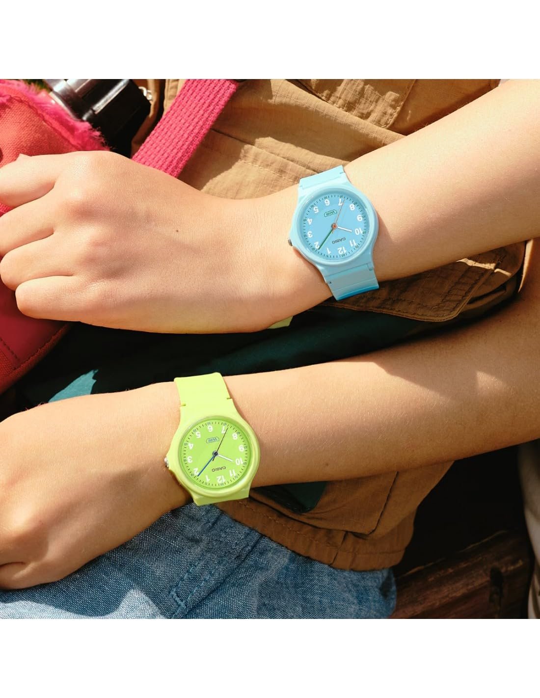 Годинник Casio LQ-24B LQ-24B-3BEF, зелений, фото №3