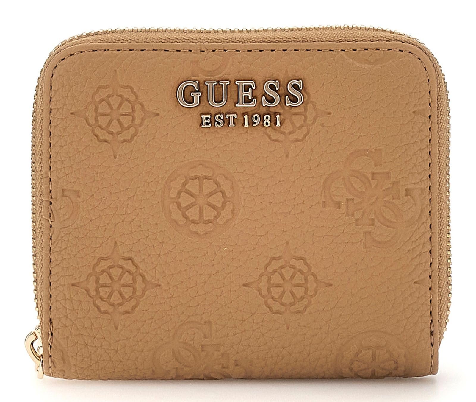 Гаманець GUESS Cresidia SLG Zip Around Бежевий, фото №1