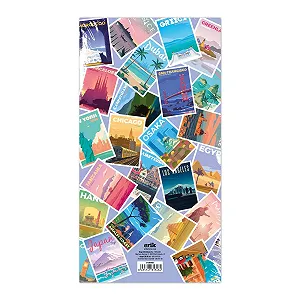 Фотоальбом Grupo Erik Wanderlust Вставной 10 x 15 cm, на 96 фотографий, формат 10 x 15 cm, синий synthetic.ua - Фото 1