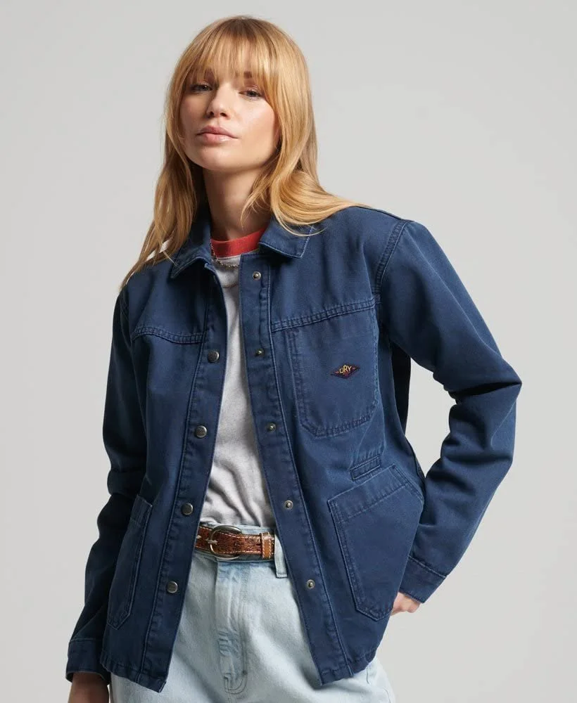 Анорак Superdry Vintage Chore для жінок, фото №2 Анорак Superdry Vintage Chore для жінок, фото №2