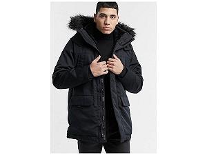 Парка Hollister Faux Fur Lined Parka M synthetic.ua - Фото 1