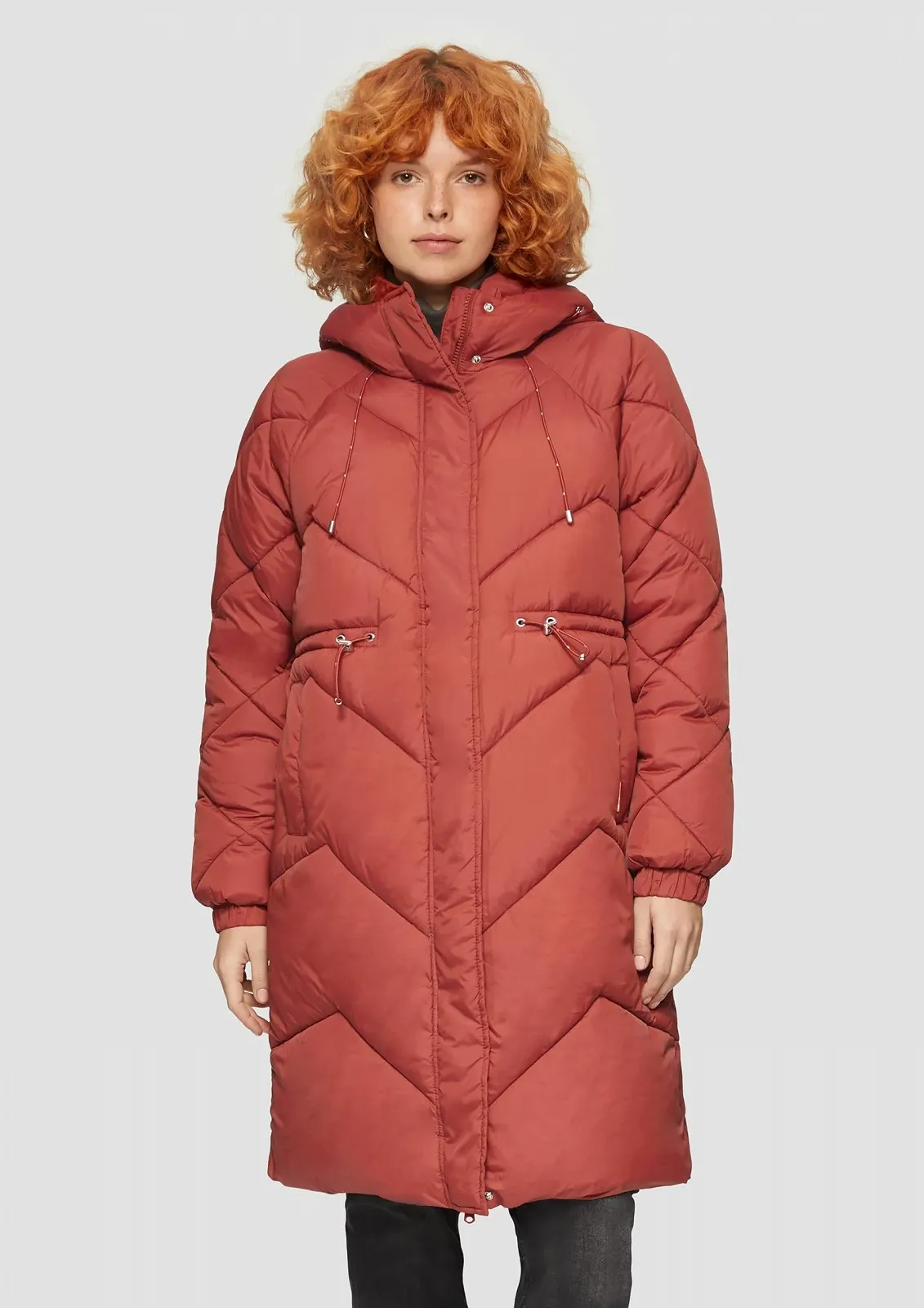 Куртка стеганая QS с капюшоном, фото №6 Куртка стеганая QS с капюшоном, фото №6