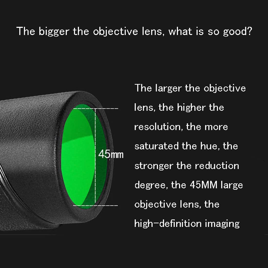 Монокуляр QHYTL 12x50 Велике збільшення, фото №2