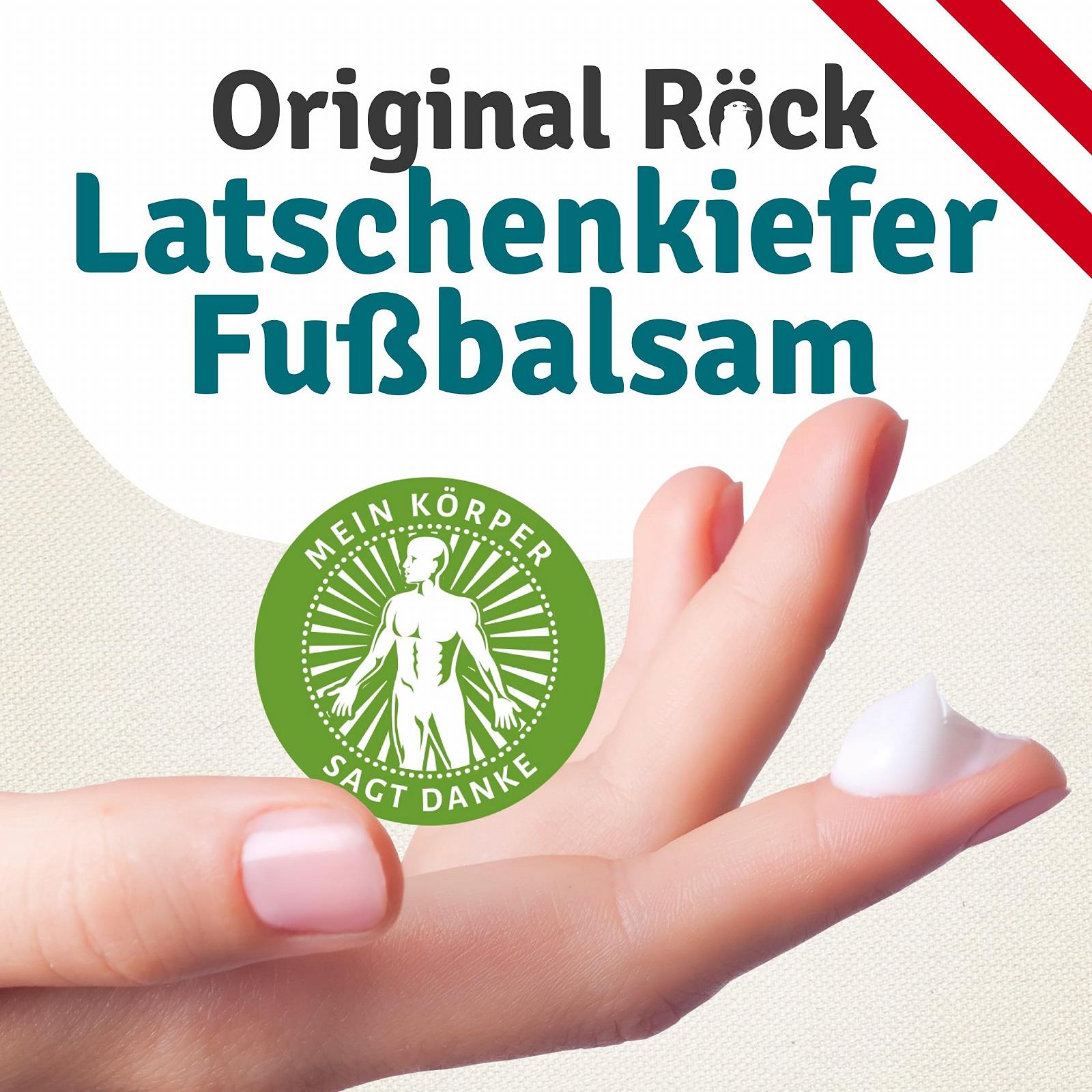 Бальзам для ніг Original Röck Mountain Pine освіжаючий живильний у тюбику, фото №2