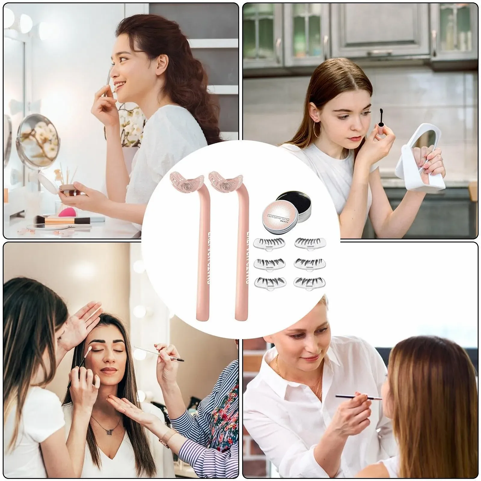 Инструмент Wezalget Lower Eyelash Stamp густые, идеальные нижние ресницы, фото №6