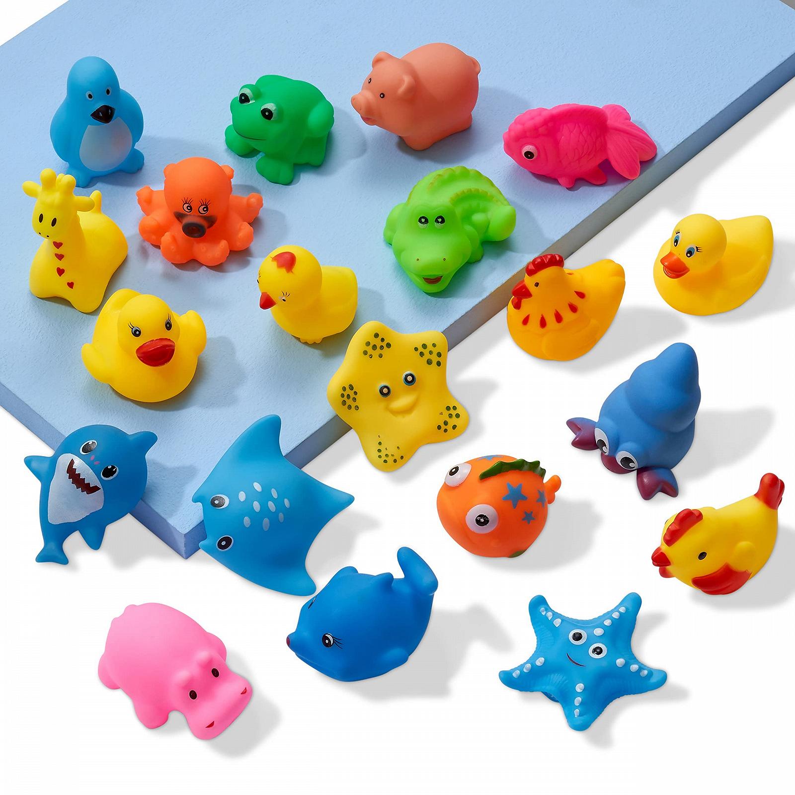 Іграшки для ванни Тварини THE TWIDDLERS Набір 30 штук, фото №8
