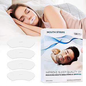 Пластирі для рота проти хропіння Premium, 120 шт. - Фото 1