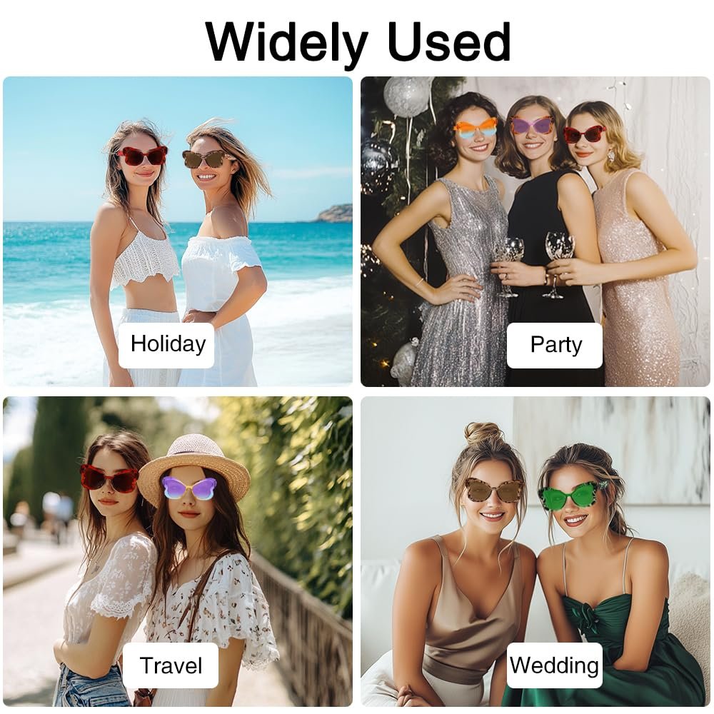 Сонцезахисні окуляри Golgner у формі серця, вінтажні, 6 пар, фото №10