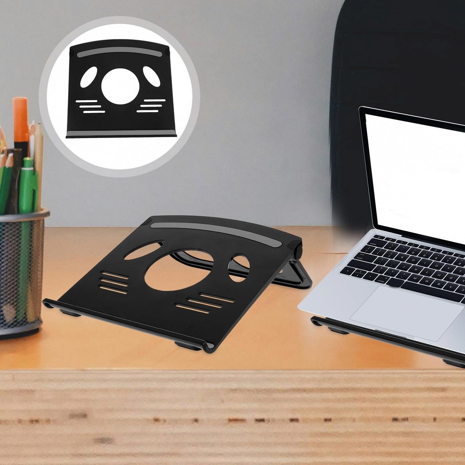 Підставка для ноутбука для столу Протиковзка ABS Силіконова підставка для ноутбука Компактна складна для офісу та дому, фото №4
