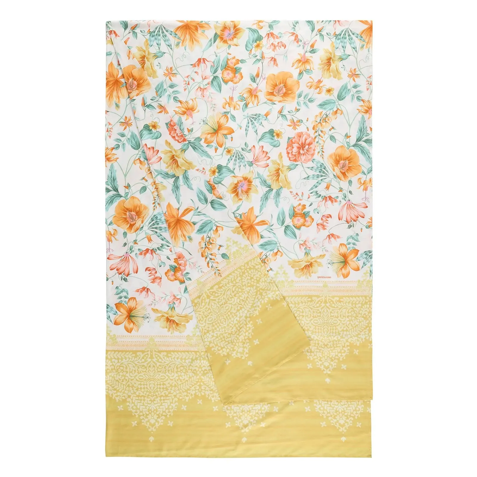 Покрывало на диван Bassetti Granfoulard Многоцелевое покрывало CASABLANCA Желтый, 180 x 270 см, фото №2