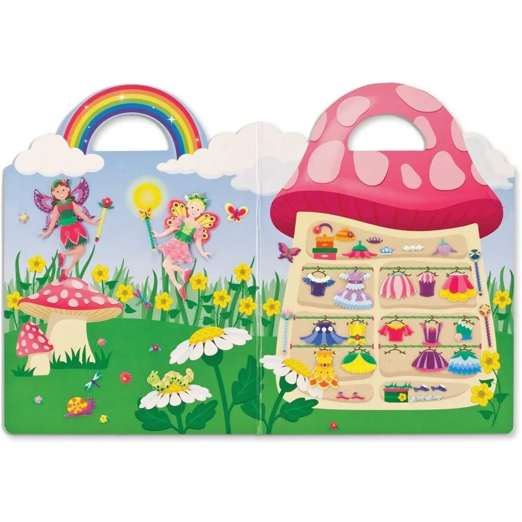 Набор для творчества Melissa&Doug Объемные многоразовые наклейки Феи (MD19414), фото №2 Набор для творчества Melissa&Doug Объемные многоразовые наклейки Феи (MD19414), фото №2