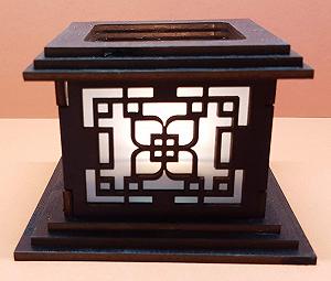 Подсвечник Tanno Design Japan Akina с функцией чайной свечи Черный synthetic.ua - Фото 1