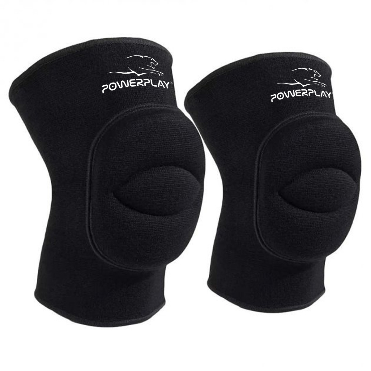 Наколінники PowerPlay PP-8000 Elastic Knee Support пара чорні S, фото №2