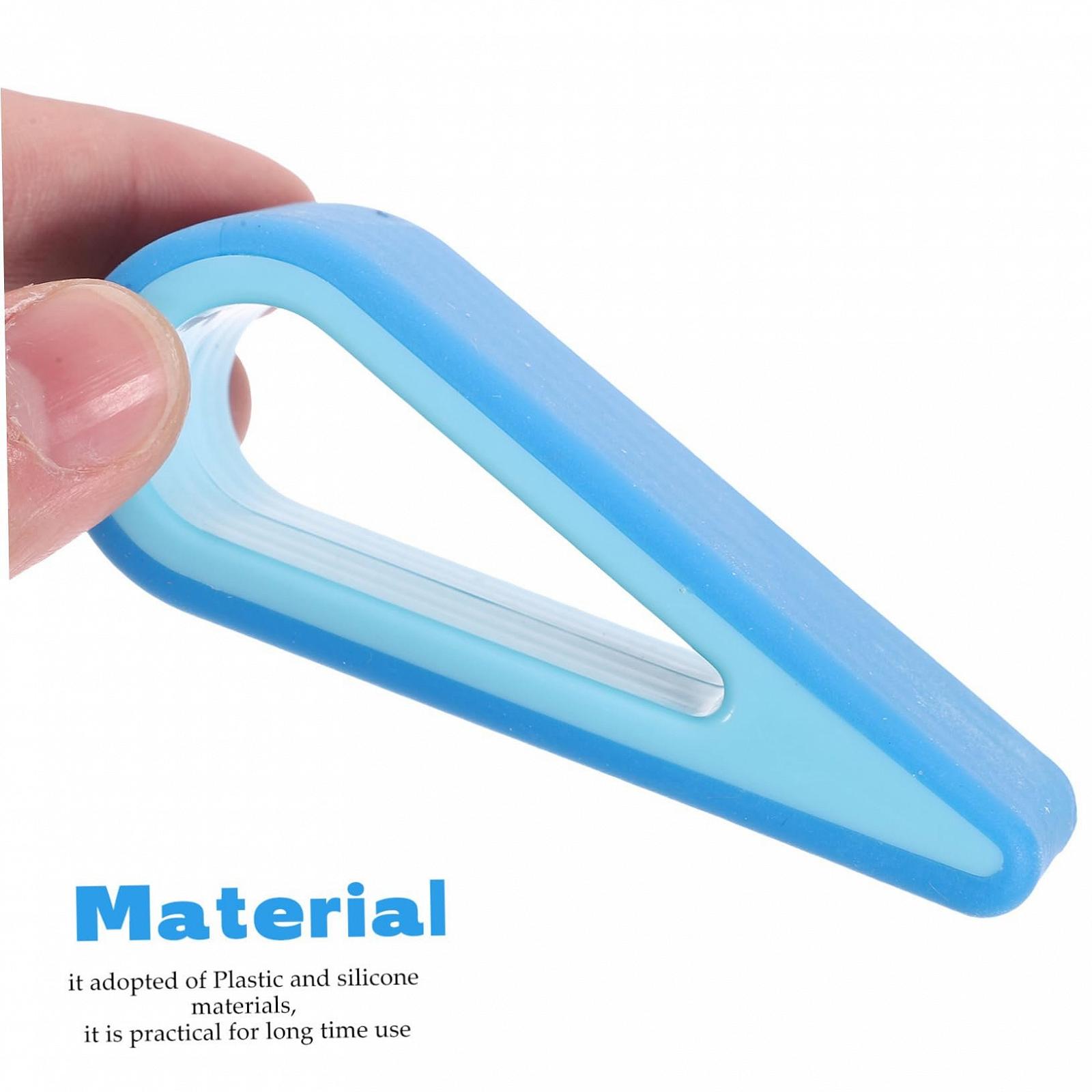 Подставка для ноутбука Sewroro, регулируемая, мини, 2 шт., устойчивая к царапинам, эргономичная, для лучшего охлаждения, портативная, синяя, фото №4