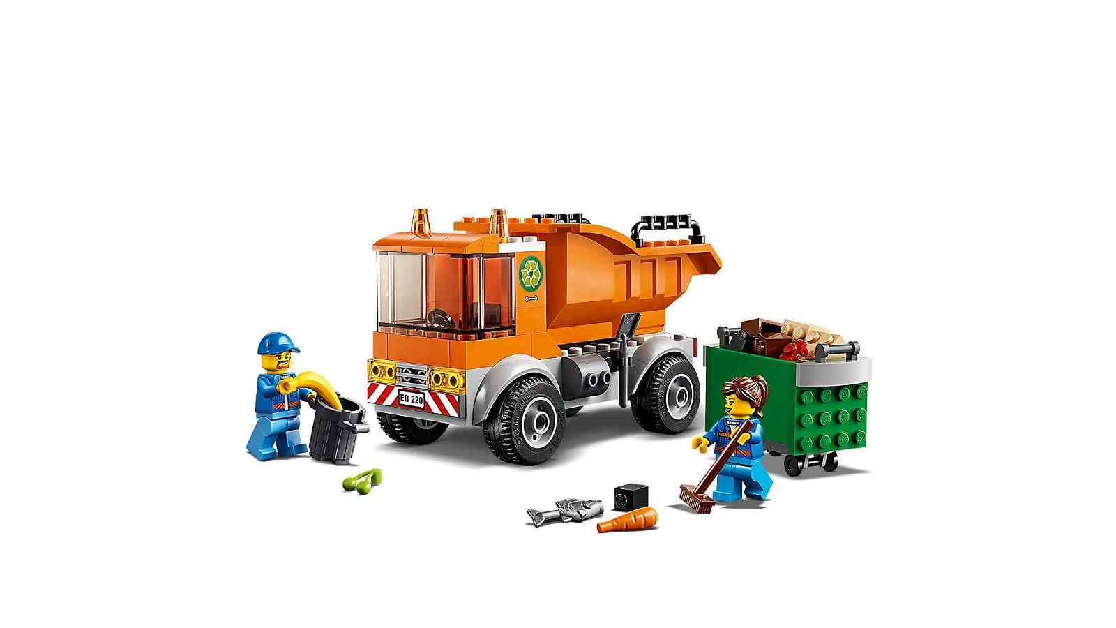 Конструктор LEGO City Great Vehicles Garbage Truck 60220 (90 элементов), фото №6 Конструктор LEGO City Great Vehicles Garbage Truck 60220 (90 элементов), фото №6