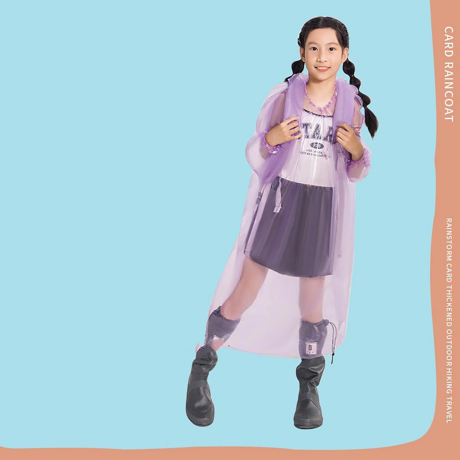 Дитяче пончо від дощу Унісекс EQWIGKEIT, фото №2