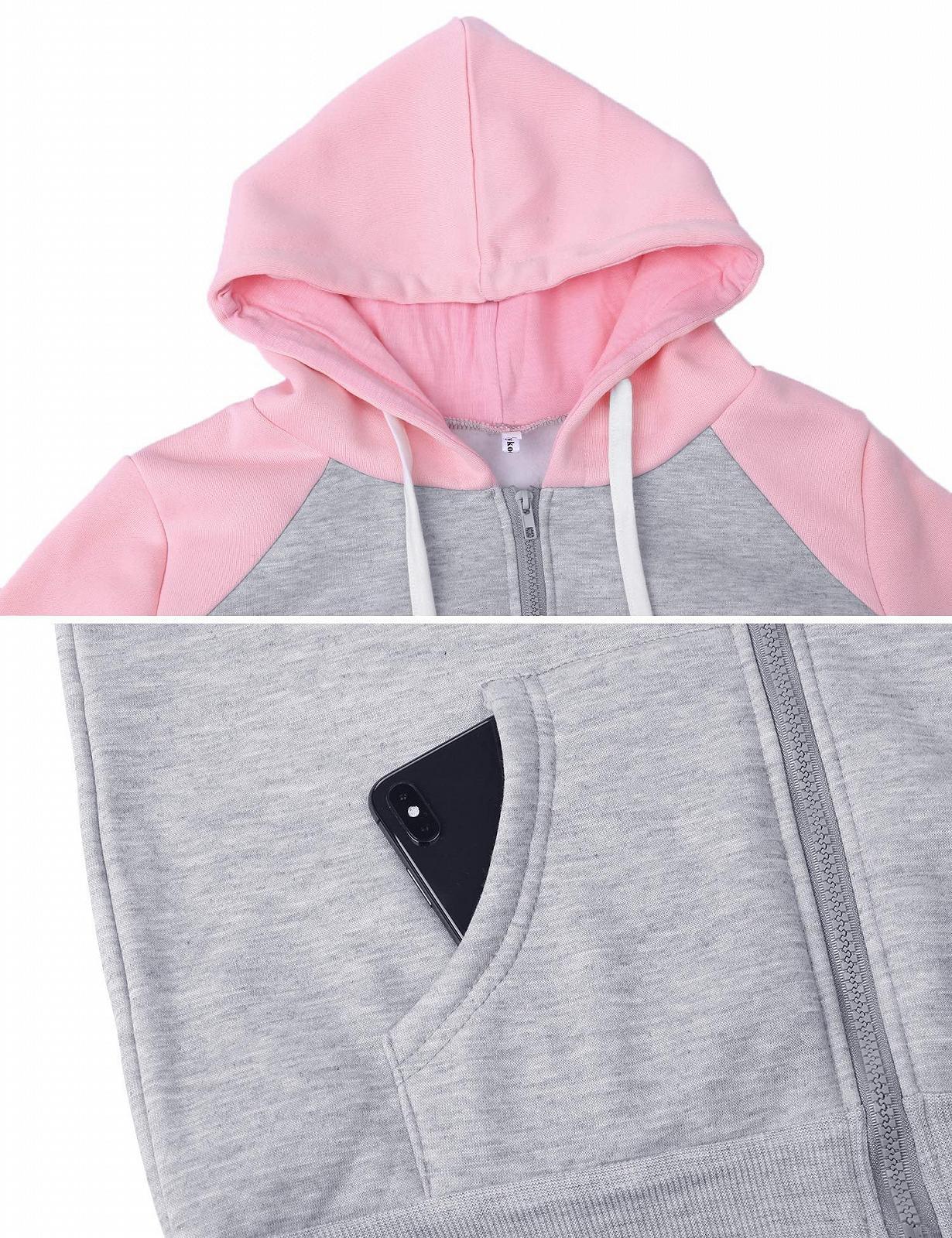 Женское худи на молнии с карманами Sykooria для бега и фитнеса, фото №4 Женское худи на молнии с карманами Sykooria для бега и фитнеса, фото №4