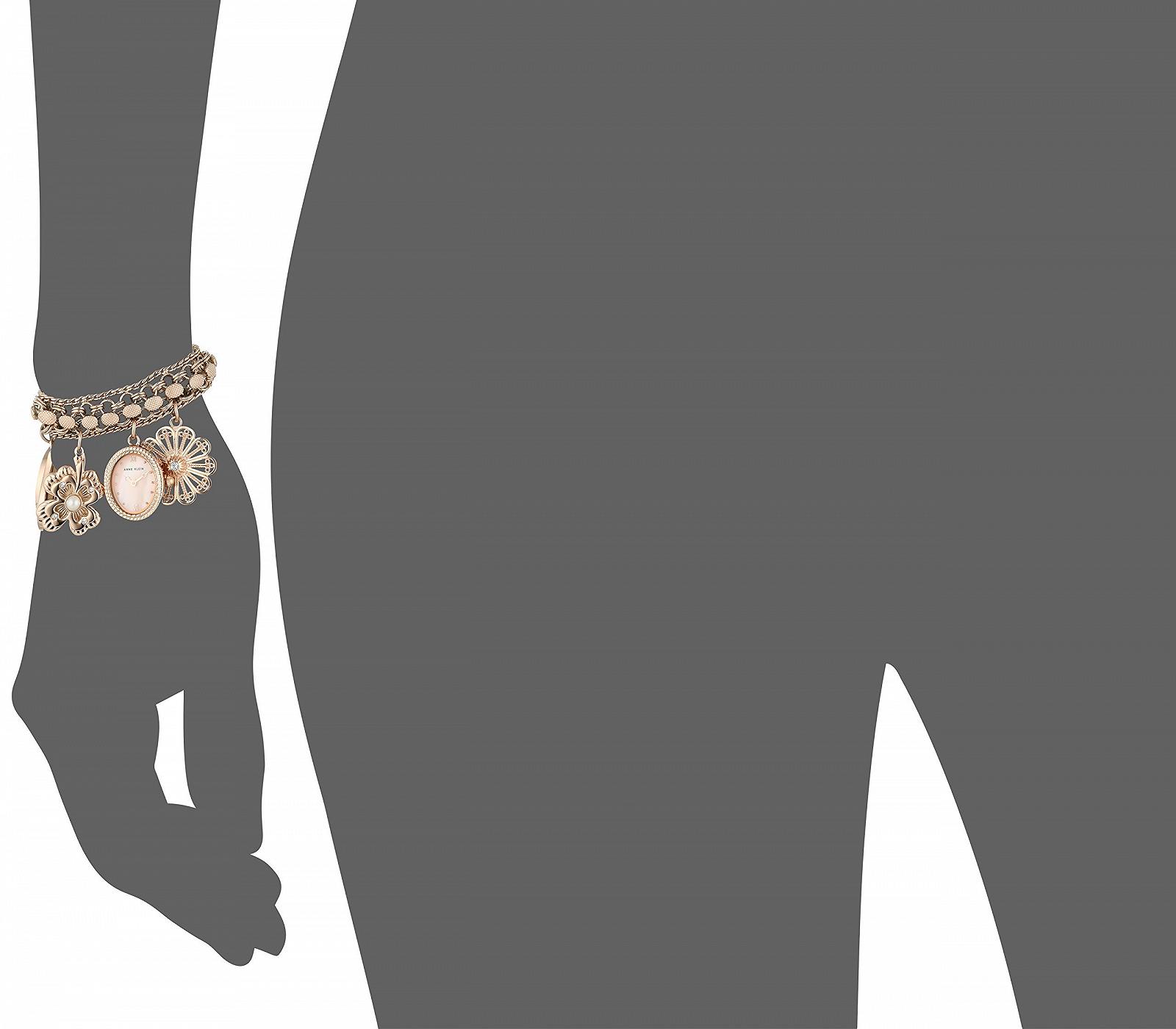 Женские часы-браслет с кристаллами Anne Klein 10/8096, фото №4