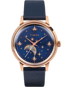Часы Timex Celestial Автоматические Аналоговые Кожаный Женские - Фото 1
