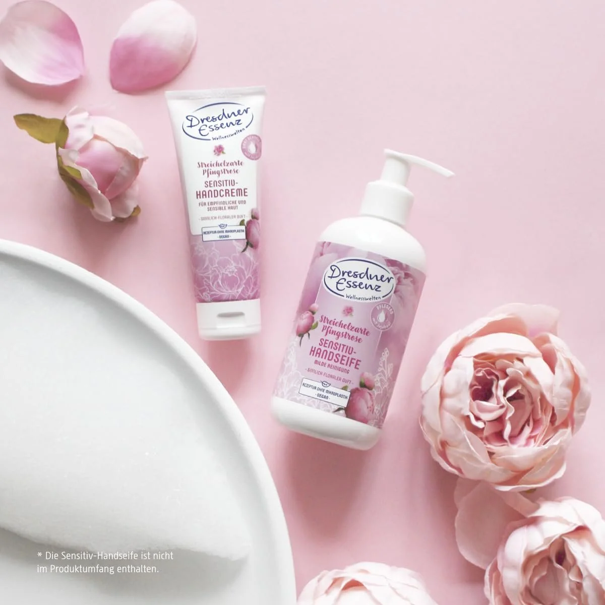 Крем для рук Dresdner Essenz Soft Peony 75 мл, фото №5