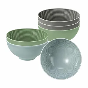 Миска Seltmann Weiden Beat Color Glaze Набор 6 штук Диаметр 15.7 см Фарфоровая - Фото 1