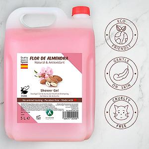 Гель для душа Канистра 5 л Миндаль увлажняющий цена на synthetic.ua - Фото 1 Гель для душа Канистра 5 л Миндаль увлажняющий synthetic.ua - Фото 1