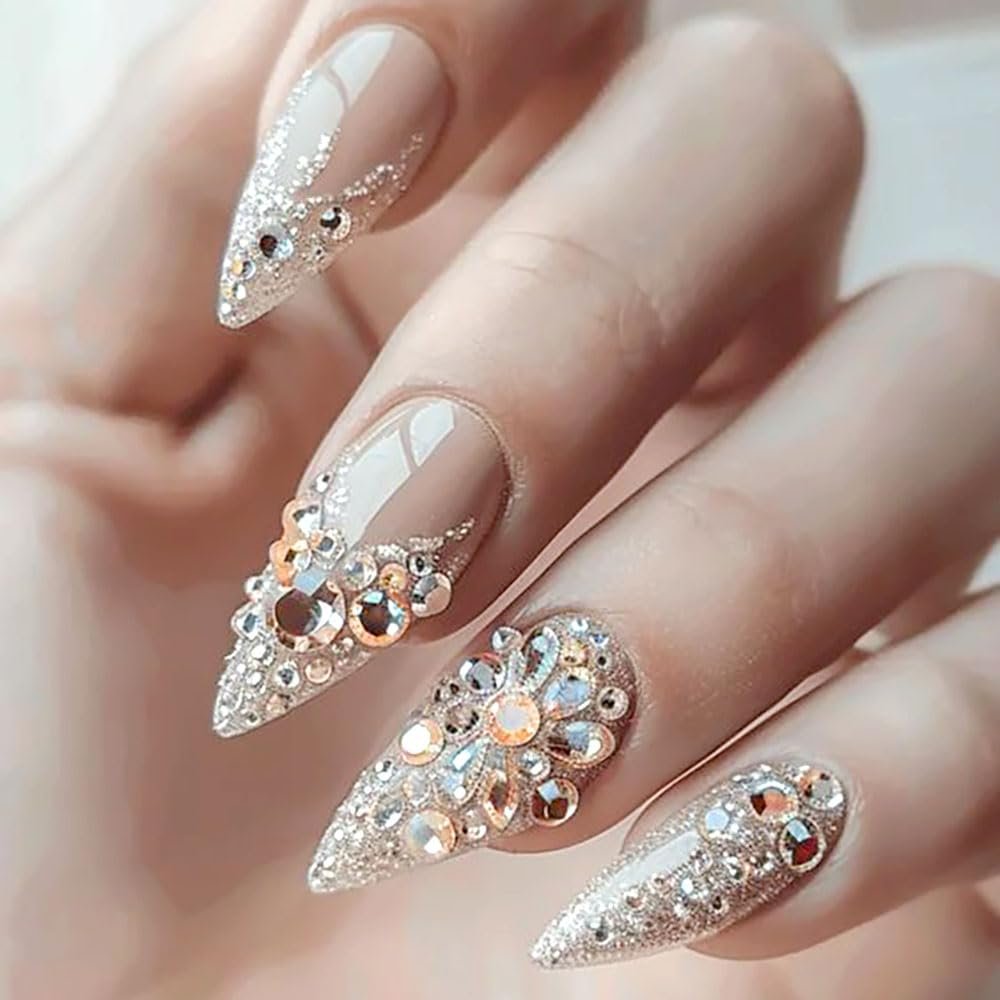 Стразы для ногтей Кристалл 2 мм Разноцветные, 3000 шт, фото №8