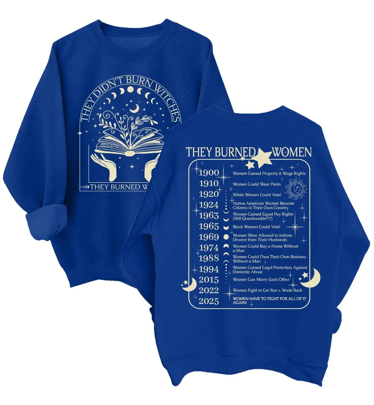 Футболка They Didn't Burn Witches They Burned Feminist Witches для женщин, фото №1