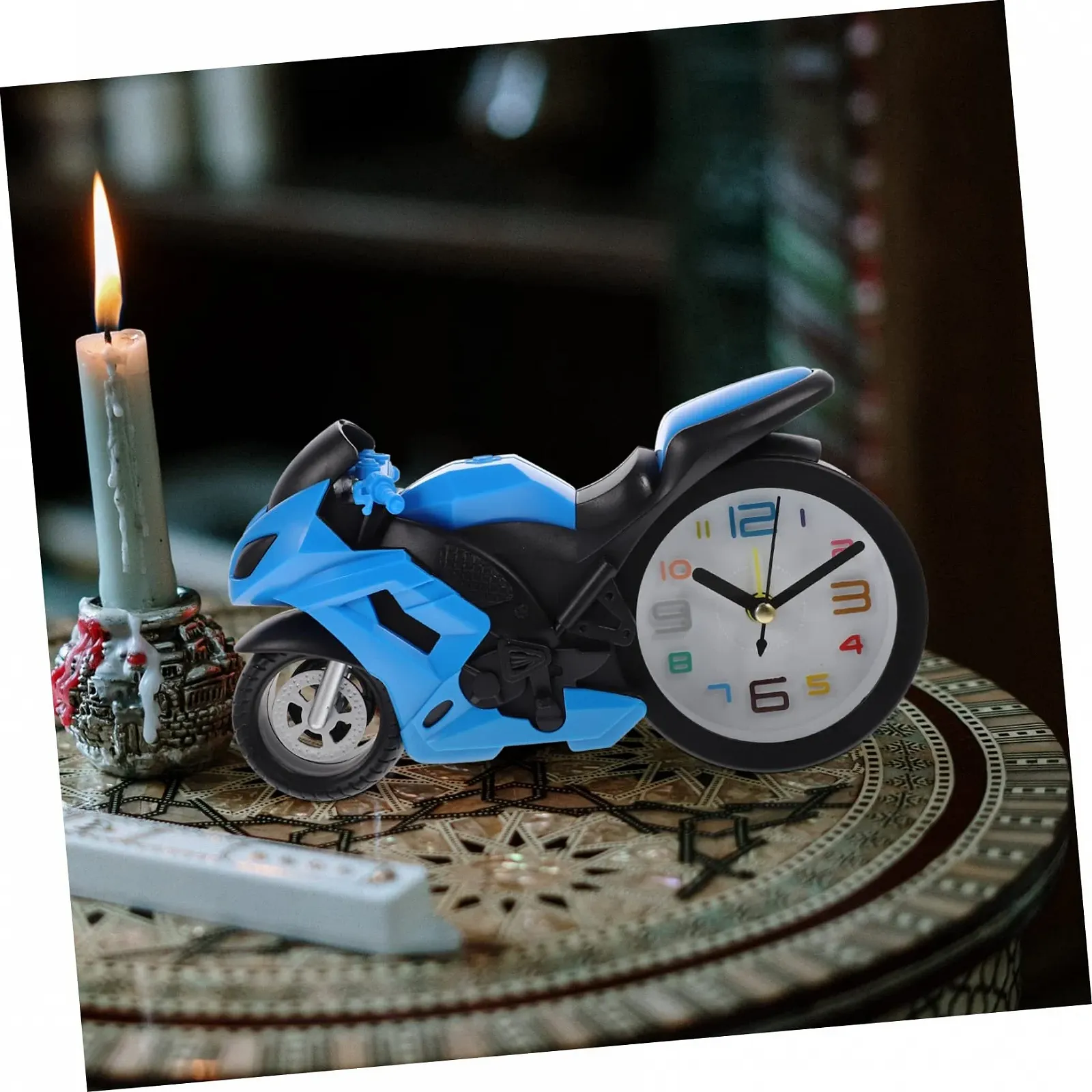 Часы настольные PartyKindom Мотоцикл Модель, фото №9