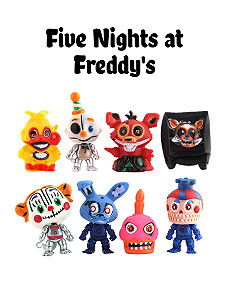 Фигурки Пять ночей у Фредди ФНАФ Five Nights at Freddy's аниматроники набор игрушек 8 шт 11,5 см - Фото 1
