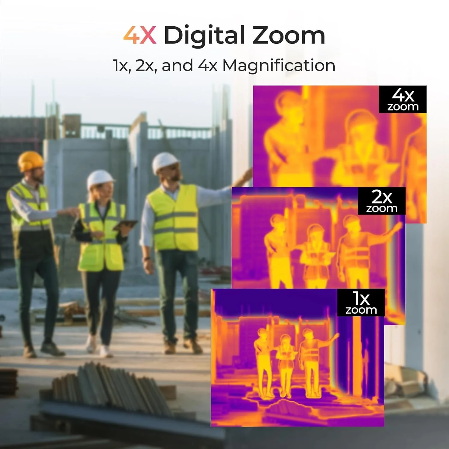 Тепловізійна камера TOPDON TC004 Lite 240 x 180 40mk 25Hz Чорна, фото №3