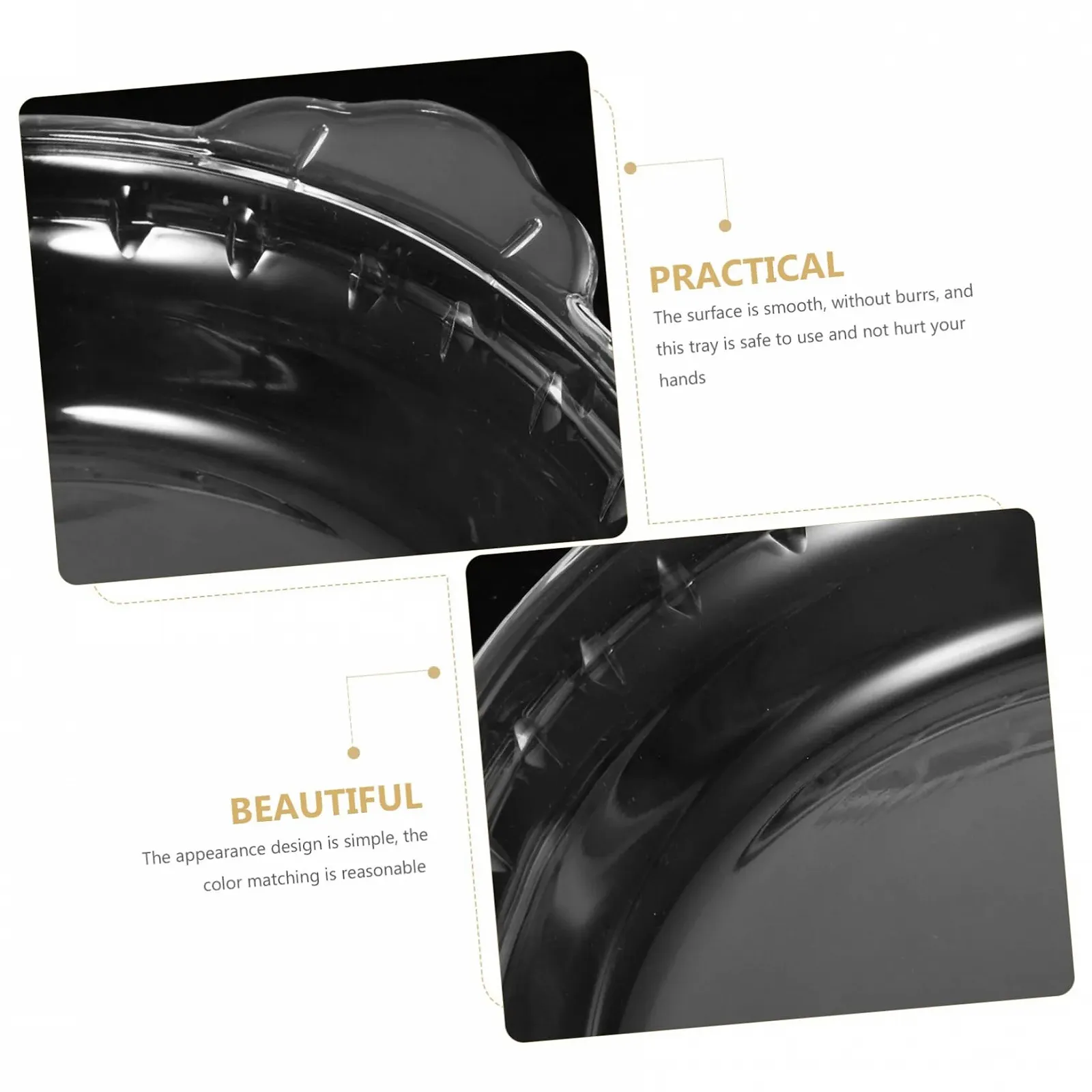 Форма для запекания Happyyami Термостойкая Прозрачная Стеклянная Для микроволновой печи, фото №2