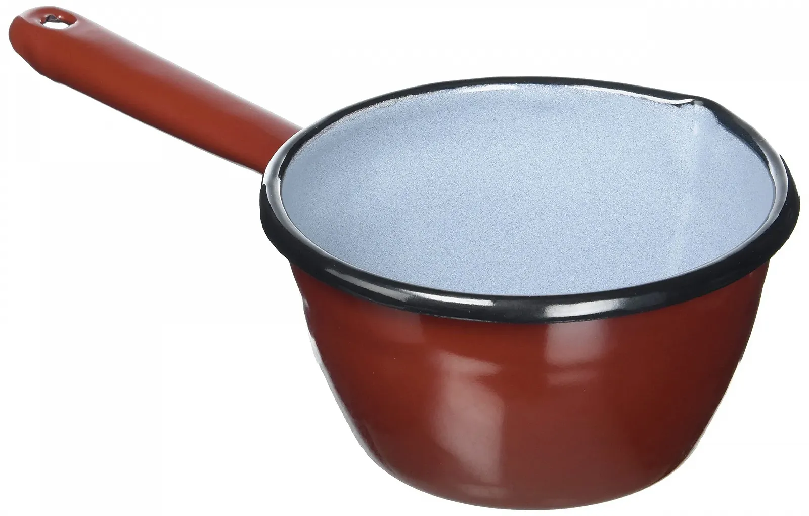 Каструля конічна IBILI Сталь емальована 12 см Коричневий, фото №1 Каструля конічна IBILI Сталь емальована 12 см Коричневий, фото №1