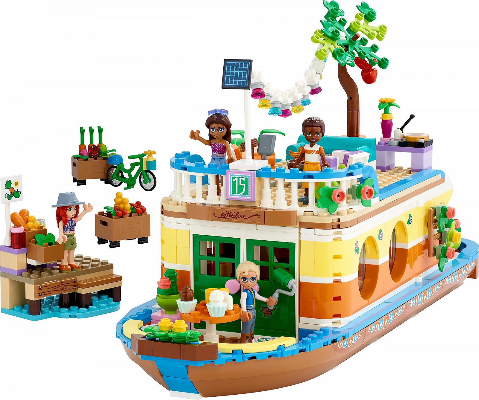 Іграшковий човен LEGO Friends Canal Houseboat багатоколірний, фото №2 Іграшковий човен LEGO Friends Canal Houseboat багатоколірний, фото №2